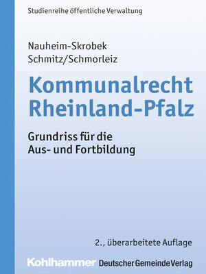 cover image of Kommunalrecht Rheinland-Pfalz